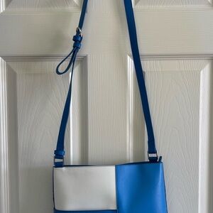 Vera Bradley Blue and White Crossbody Bag